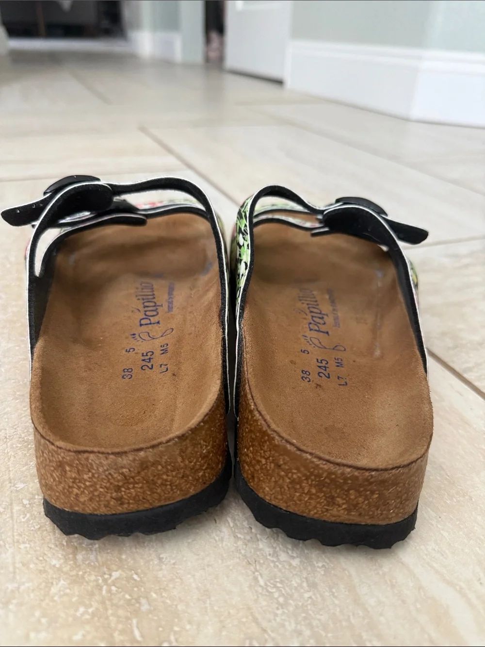 Papillio by Birkenstock Florida Spring Flower sandals